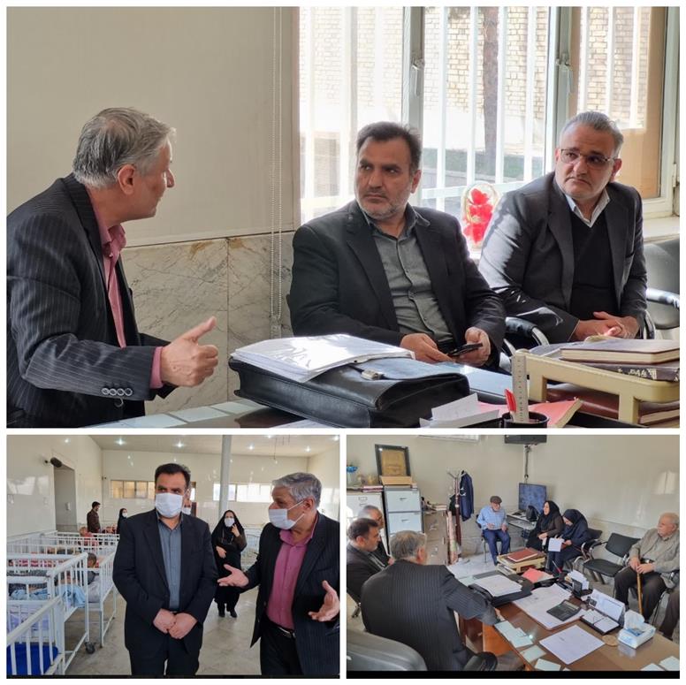 بازدید فرماندار ویژه کاشان از مرکز توانبخشی امیرکبیر و بررسی مشکلات معلولان