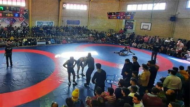 درگیری خونین در مسابقات کشتی اردبیل!
