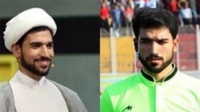 پای یک روحانی به فوتبال باز شد