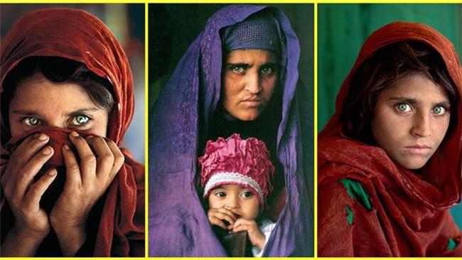 «مونالیزای افغان» از افغانستان جنگ زده جهانی شد