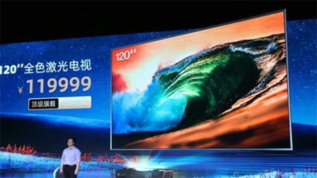 اولین تلویزیون لیزری ۱۲۰ اینچی جهان