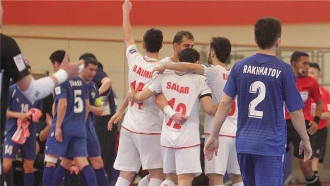 صعود تیم ملی فوتسال ایران به جمع ۴ تیم برتر قاره