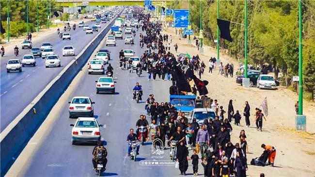 اصفهان میزبان آیین باشکوه «پیاده‌روی جاماندگان اربعین»