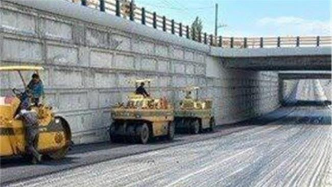 دهانه دوم پل کاشان نوش‌آباد آماده بهره‌برداری است
