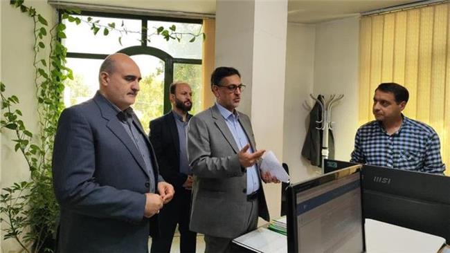 بازید سرزده دادستان اصفهان از دادسرای عمومی وانقلاب ناحیه 4 اصفهان
