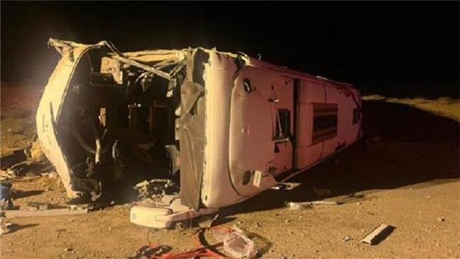 شناسایی 9 جان‌باخته حادثه دلخراش واژگونی اتوبوس