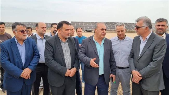 ۳۸.۵ مگاوات انرژی خورشیدی در کاشان وارد مدار شد