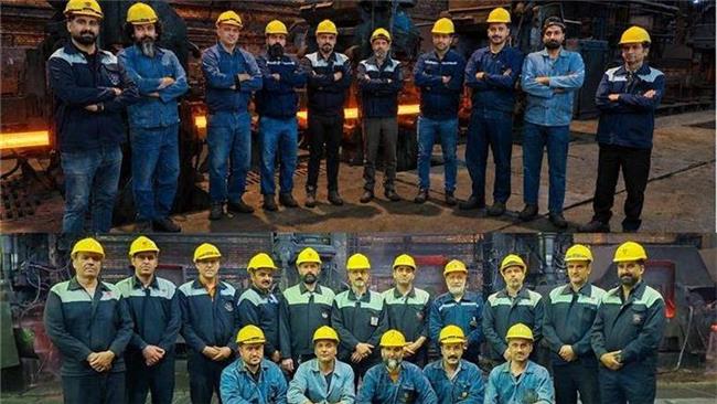 ركورد ماهیانه تولید میلگردهای ۱۶ و ۱۸ ترمكس