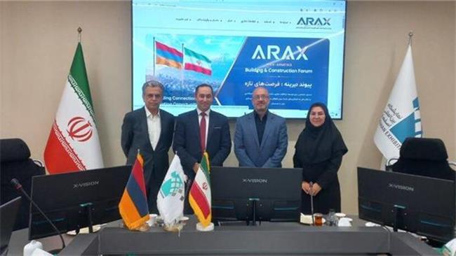رایزنی طحانیان با وابسته اقتصادی سفارت ارمنستان برای برگزاری هرچه بهتر بیزینس فوروم ساختمان و شهرسازی ایران در ایروان