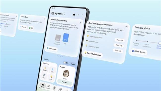 سامسونگ SmartThings Now را معرفی کرد؛ مدیریت هوشمندتر خانه