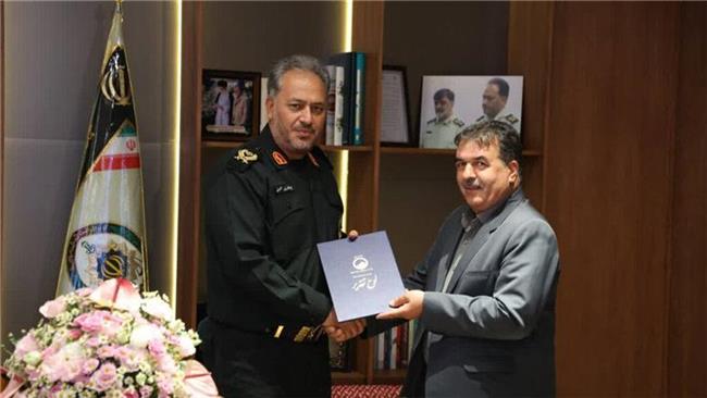 تقدیر مدیرعامل آبفا از فرمانده انتظامی استان اصفهان