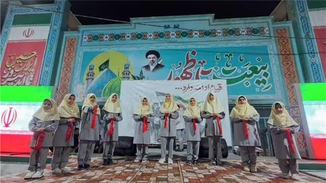 برگزاری جشن میلاد حضرت زینب (س) در میدان ولیعصر بهارستان