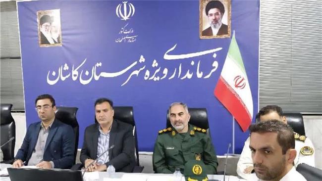 تأکید فرماندار کاشان بر آمادگی همه‌جانبه دستگاه‌ها برای برگزاری باشکوه گردهمایی جان‌فدا و هفته فراجا