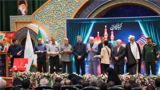 تجلیل از شرکت برق منطقه‌ای اصفهان در همایش موکب‌داران اربعین حسینی