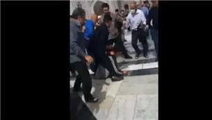 عامل حمله به سه روحانی در حرم امام رضا /ببینید