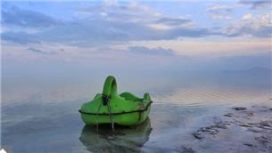 بازگشت زندگی به دریاچه ارومیه/عکس