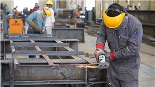 ثبت رکورد ساخت اسکلت فلزی در شرکت زیرمجموعه پالایش نفت اصفهان