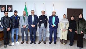 دیدار اعضای کاروان اعزامی به المپیک زمستانی با مسئولان کمیته المپیک