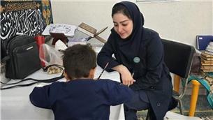 غربالگری دانش آموزان شهر‌ ویست خوانسار، توسط تیم‌متخصص مهرآنا