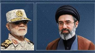 ارائه گزارش فرمانده قرارگاه خاتم‌‎الانبیا به فرمانده کل قوا