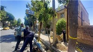 اجرای فیبر اختصاصی بانک ملی گوگد گلپایگان