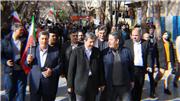 آغاز راهپیمایی ۲۲ بهمن در میدان امام (ره) با اعلام دستاوردهای کم‌سابقه پروژه‌های عمرانی استان توسط استاندار