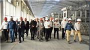 بازدید مدیرعامل و اعضای هیئت مدیره گروه فولاد مبارکه از منطقه آزاد لامرد و مجتمع آلومینیوم جنوب